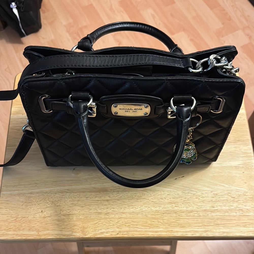 Michael Kors Black Quilted Women's Bag
